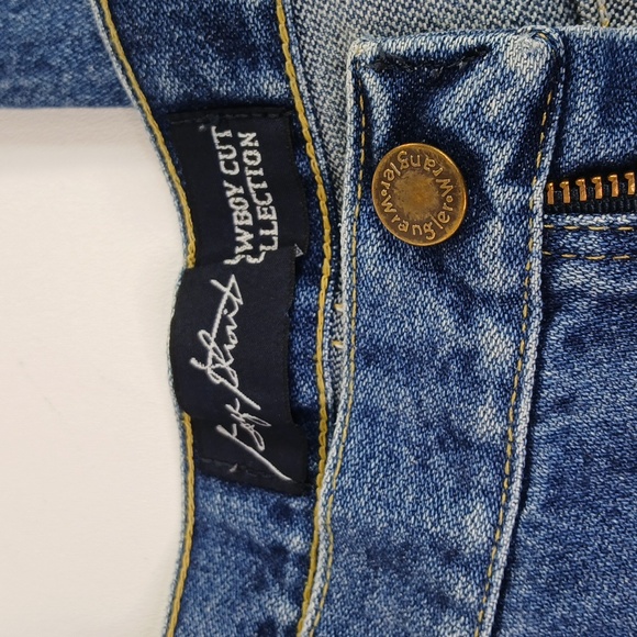 Wrangler George Strait Cowboy Cut Blue Jeans Size 38x 32 31MGSHD - Picture 16 of 16